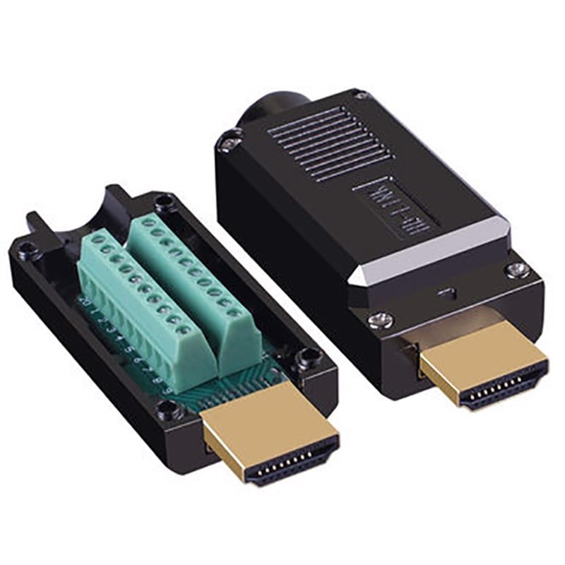 Đầu bấm HDMI 1.4 và 2.0, vỏ ốp kim loại HD-LINK