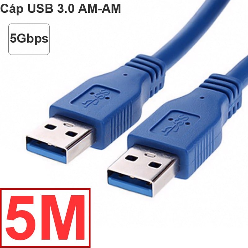 Cáp USB 3.0 2 đầu đực AM-AM 1.5M 3M 5M