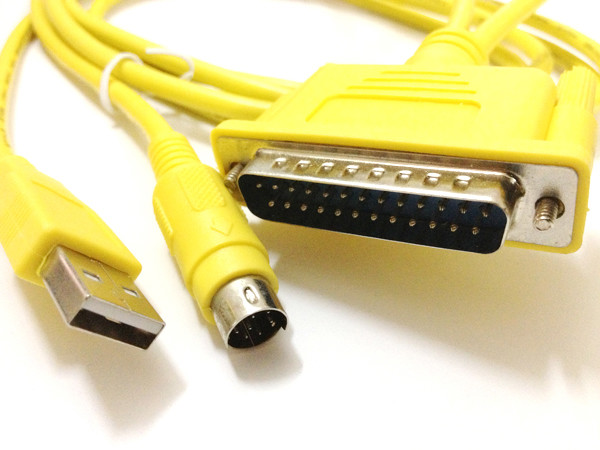 Cáp lập trình Mitsubishi PLC USB-SC09+ USB to RS422 Adapter for MELSEC FX & A PLC