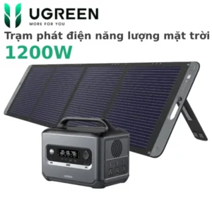 Trạm phát điện dự phòng năng lượng mặt trời di động Ugreen PowerRoam 1200W 600x600