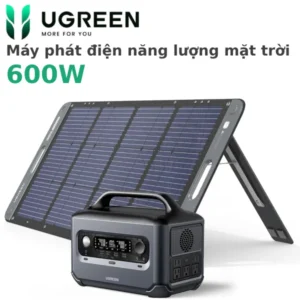 Máy phát điện năng lượng mặt trời 600W di động Ugreen PowerRoam 600