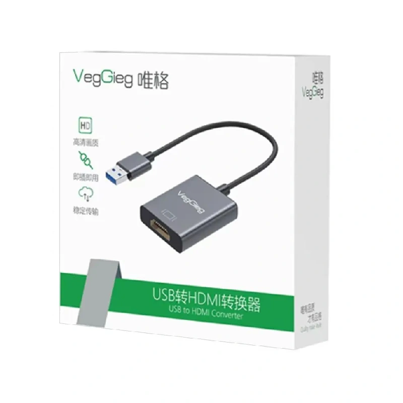 Bộ Chuyển Usb Sang Hdmi 1080P Chính Hãng Veggieg – V-Z917