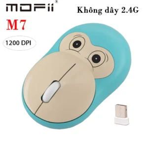 Chuột không dây mofii mặt khỉ kute M7