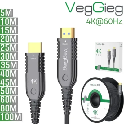 Cáp HDMI VegGieg sợi quang chính hãng giá rẻ