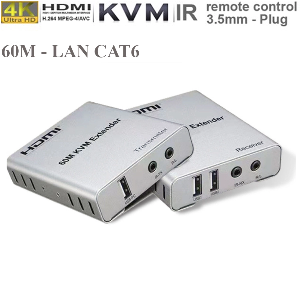 HDMI USB to Lan 60M 4K