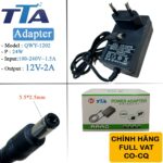 Nguồn Adapter Dc 12V2A Chân 5.5*2.5Mm 24W  Chính Hãng Tta Qwy-1202