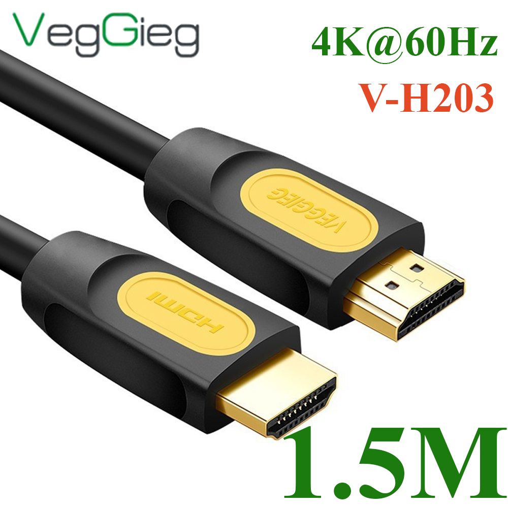 Cáp HDMI 2.0 VEGGIEG chuẩn 4K@60Hz dài từ 1.5M đến 30M - hàng chính hãng