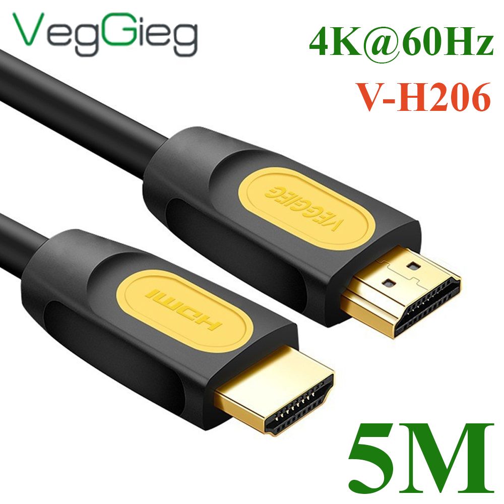 Cáp HDMI 2.0 VEGGIEG chuẩn 4K@60Hz dài từ 1.5M đến 30M - hàng chính hãng