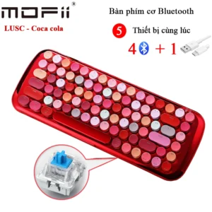 Bàn phím cơ bluetooth LUSC Coca Cola có đèn nền chính hãng Mofii