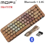 Bàn Phím Cơ Không Dây Có Bluetooth Sk675Tm - Chính Hãng Mofii