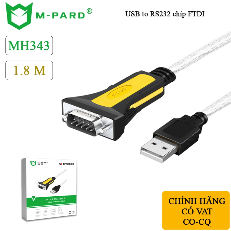 USB to COM RS232 chip FTDI M-PARD MH343