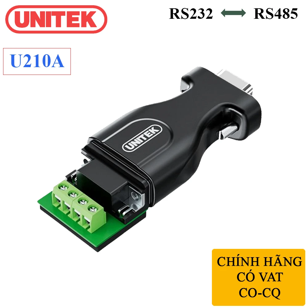 Đầu chuyển RS232 sang RS485 Unitek U210A