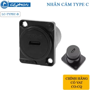 Nhân Nối Usb Typec Âm Tường Âm Sàn Coraon Lc-Typec-B