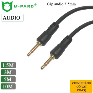 Dây cáp audio 3.5mm 2 đầu đực chính hãng M-PARD