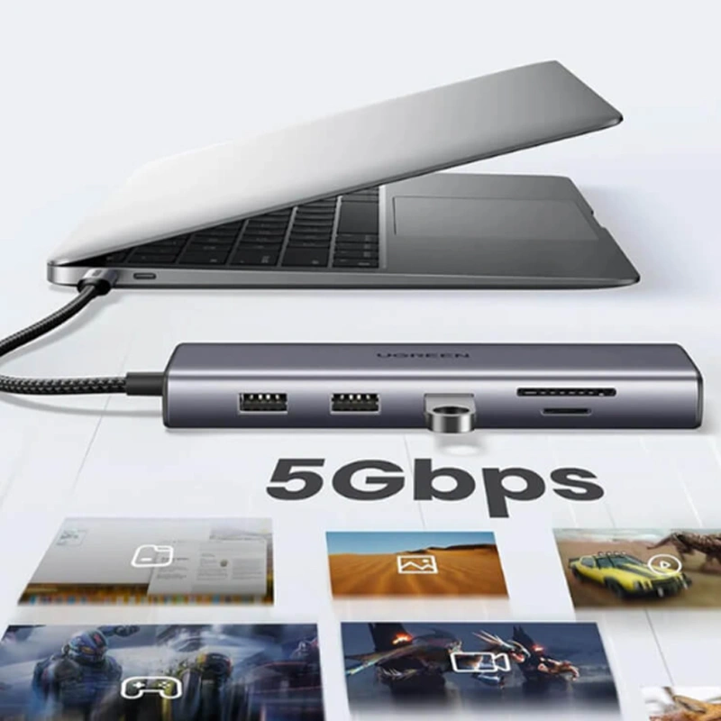 Hub chuyển đổi đa năng USB-C 10-in-1 Ugreen 15601