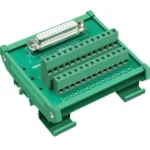Đầu nối DB25 đực cái gắn thanh ray DIN terminal block HD-Link YL-ADAM39025-M/F - Đầu cái