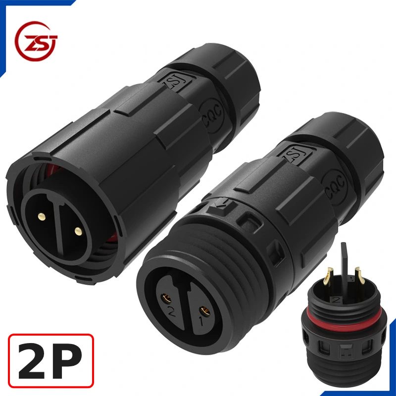 Đầu nối điện chống nước IP68 ZSJ-M16-MFS-2P