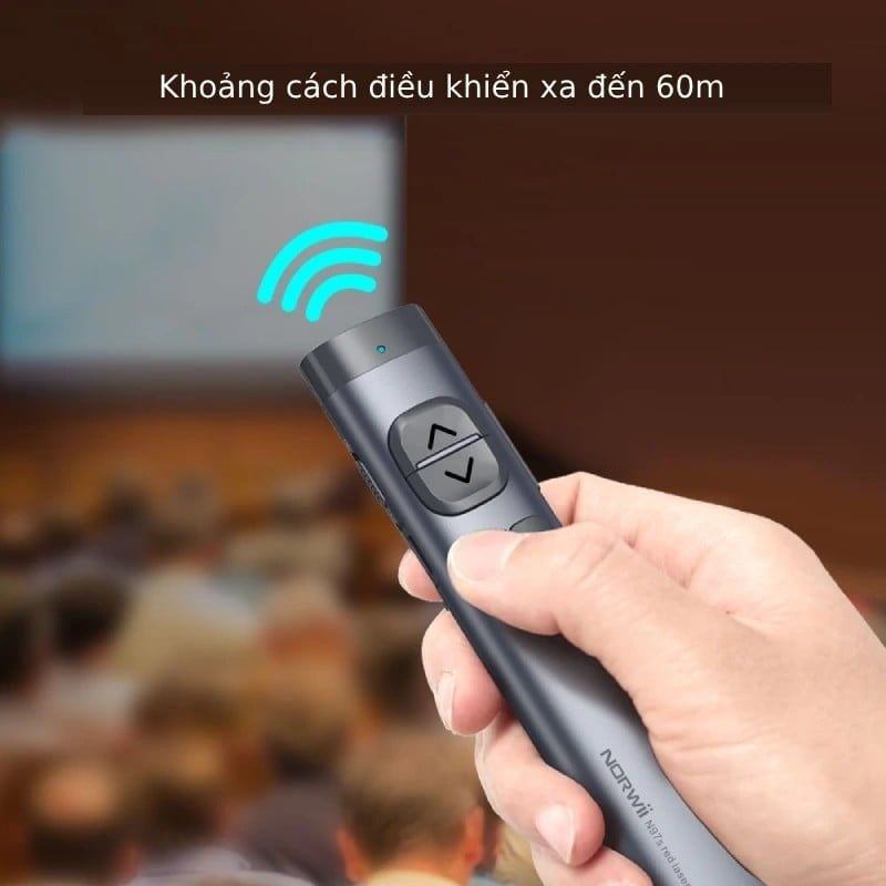 Bút trình chiếu Bluetooth Laser kỹ thuật số cho màn hình LED Norwii N97S-R laser màu đỏ (Sao chép) - Phụ Kiện Điện Tử Việt Nam