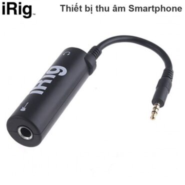 Irig thiết bị thu âm kết nối Guitar cho iPhone iPad Smartphone - Phụ Kiện Điện Tử. Vn