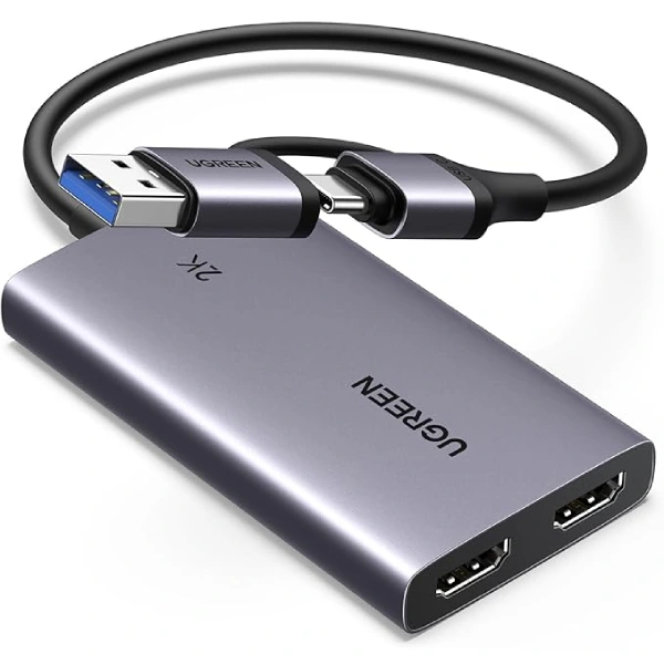 Cáp ghi hình HDMI 2K USB Type C Ugreen CM726-25773 16