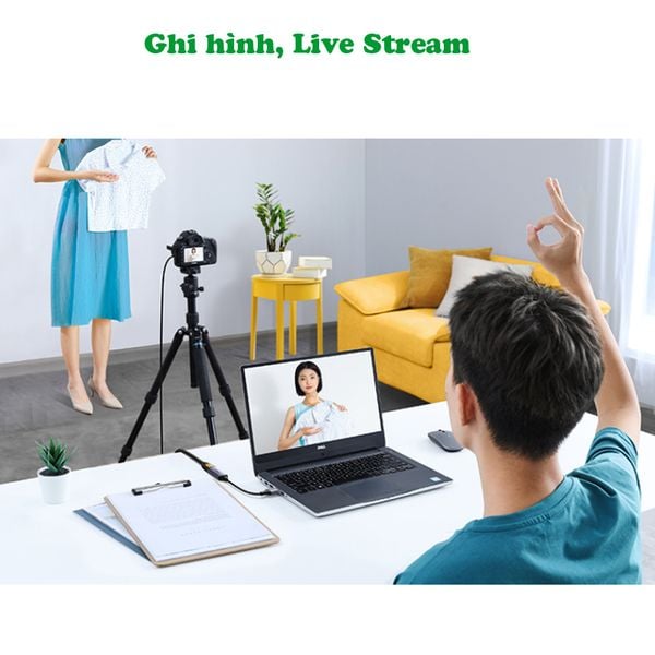 Cáp ghi hình Livestream USB Type C HDMI 4K@30Hz Ugreen 15389 - Phụ Kiện Điện Tử. Vn